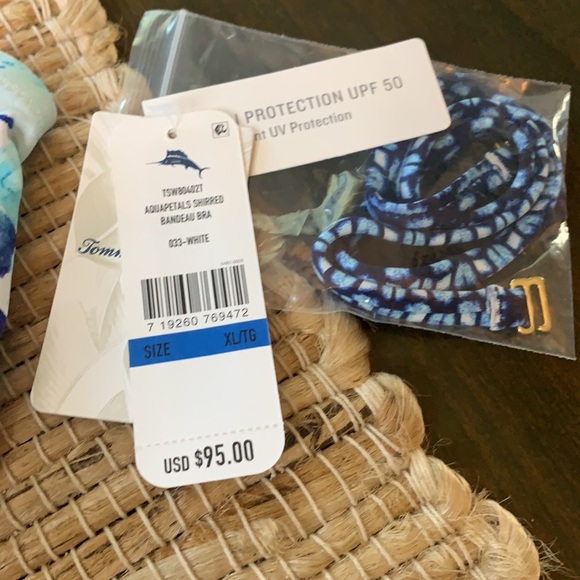 Tommy Bahama Aquapetals Bikini Bottom XS/Top XLNWT - Picture 5 of 14